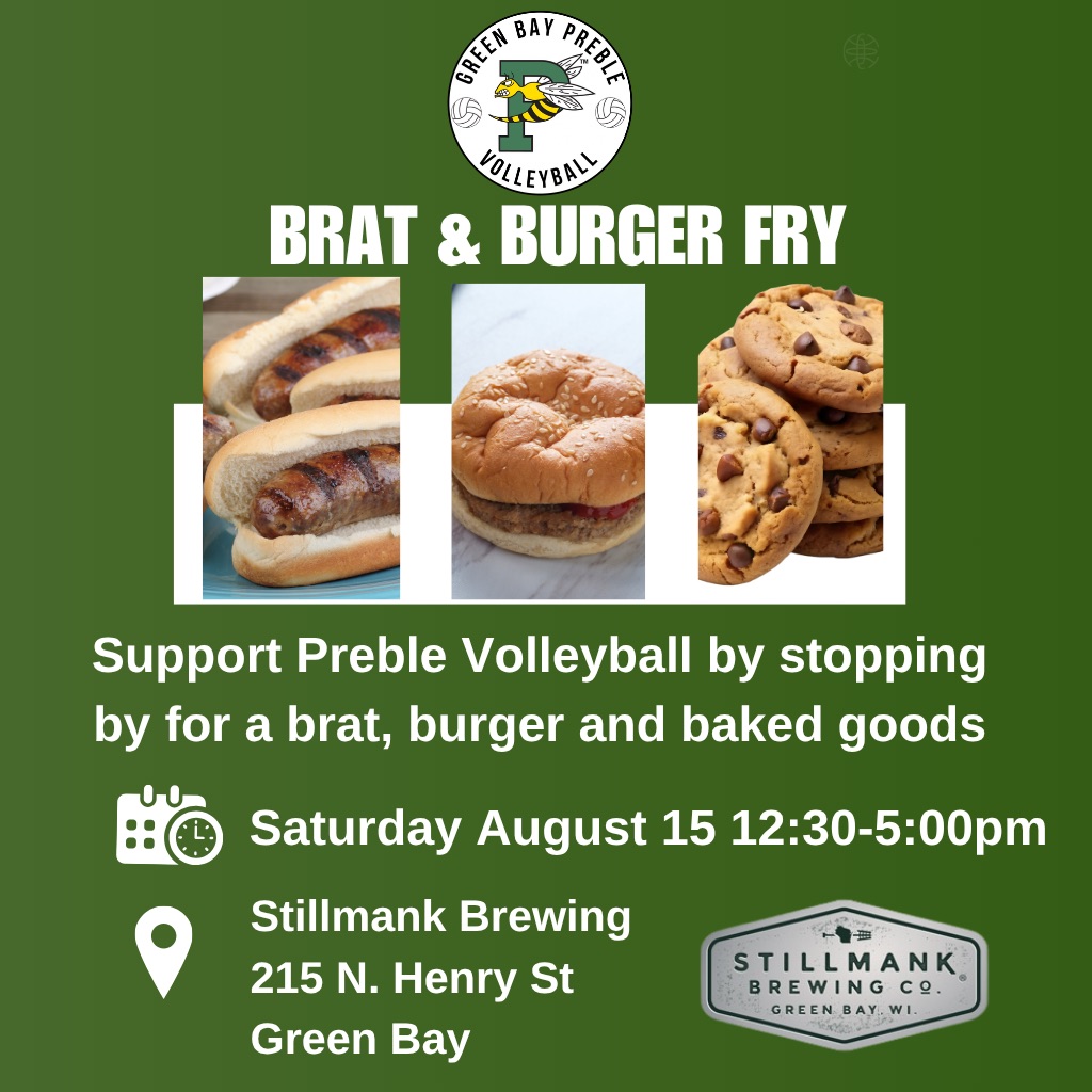 Preble Volleyball Brat & Burger Fry