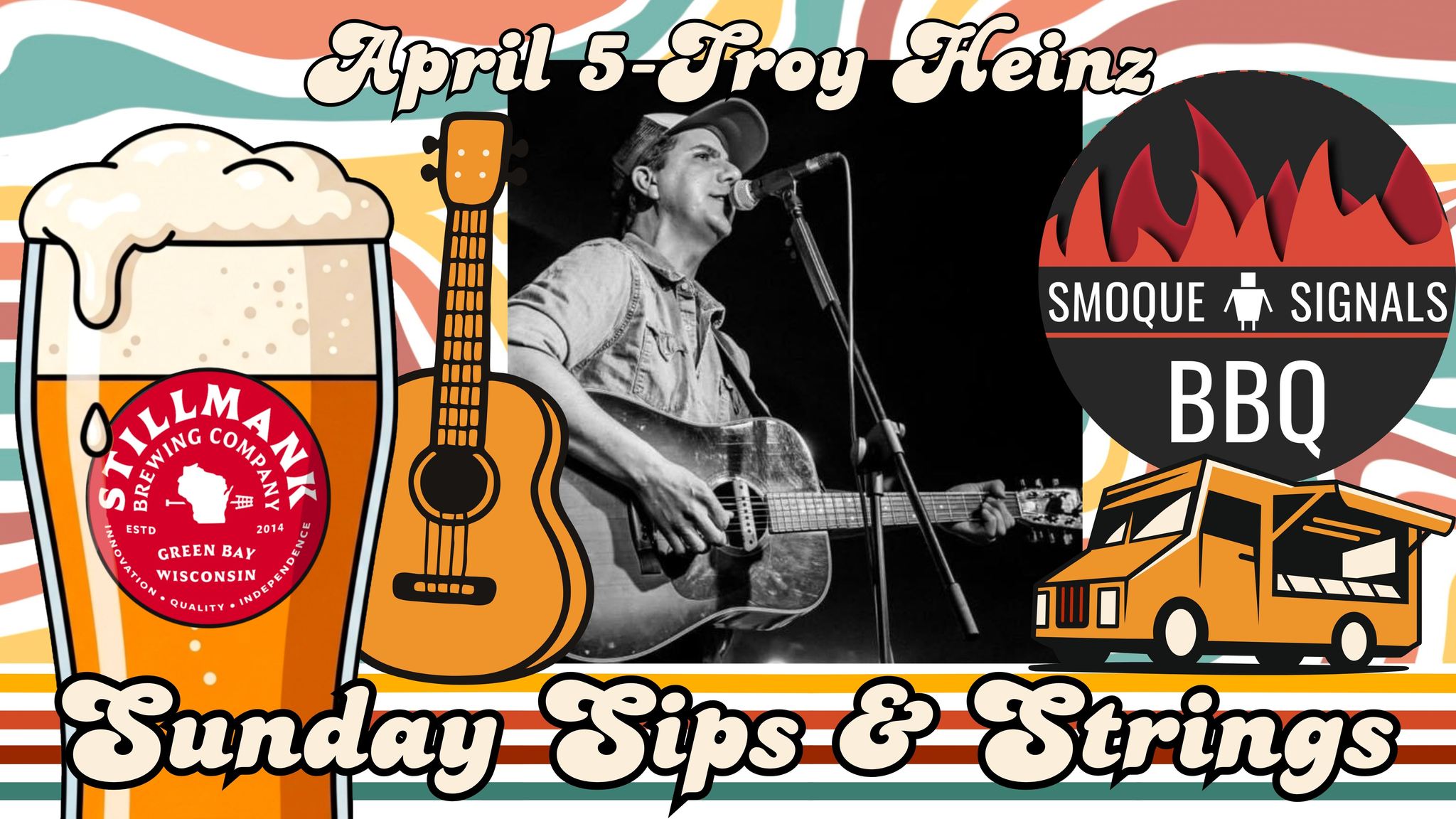 Sunday Sips & Strings: Troy Heinz & Smoque Signals BBQ