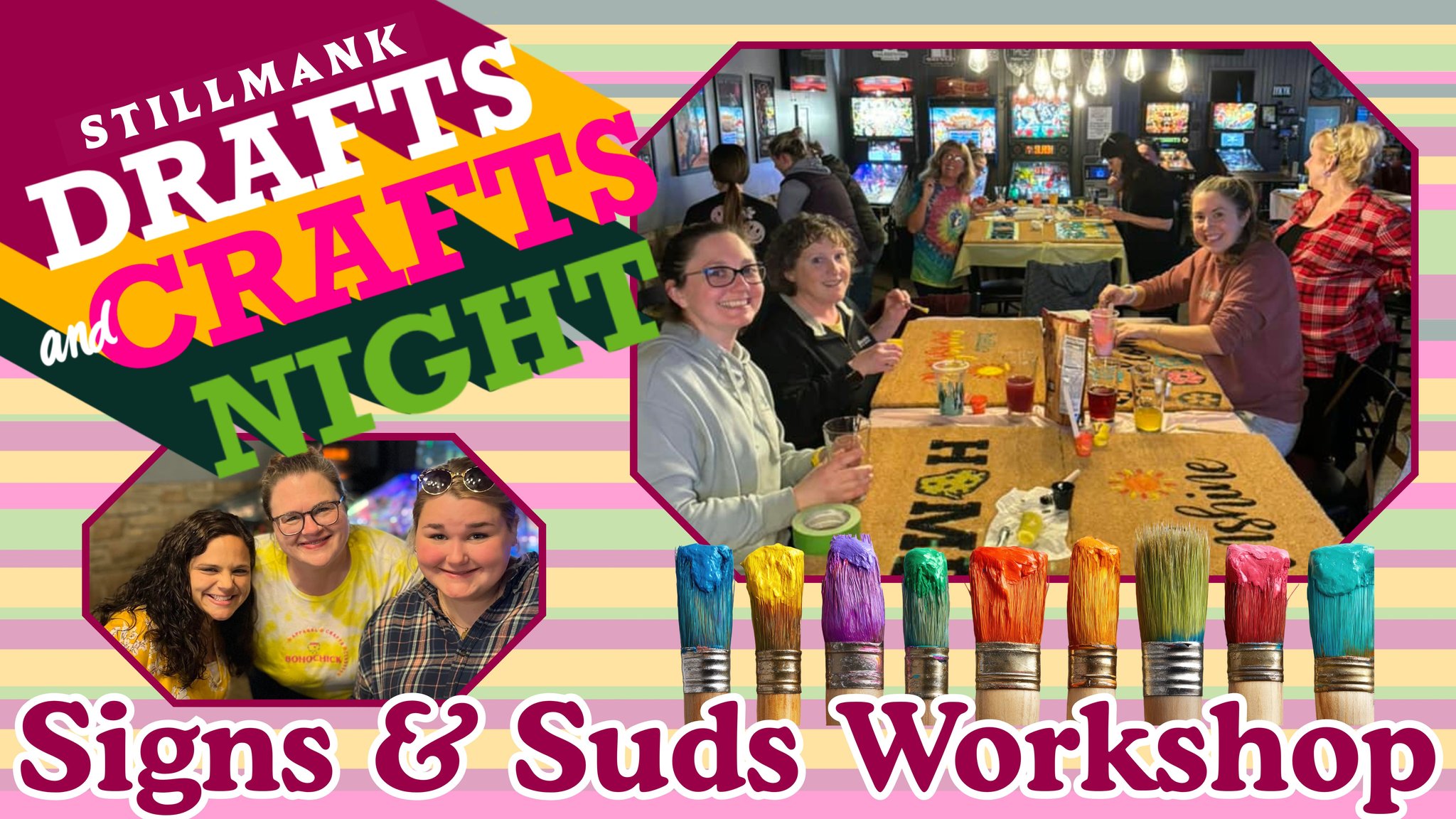 Drafts & Crafts: Signs & Suds 