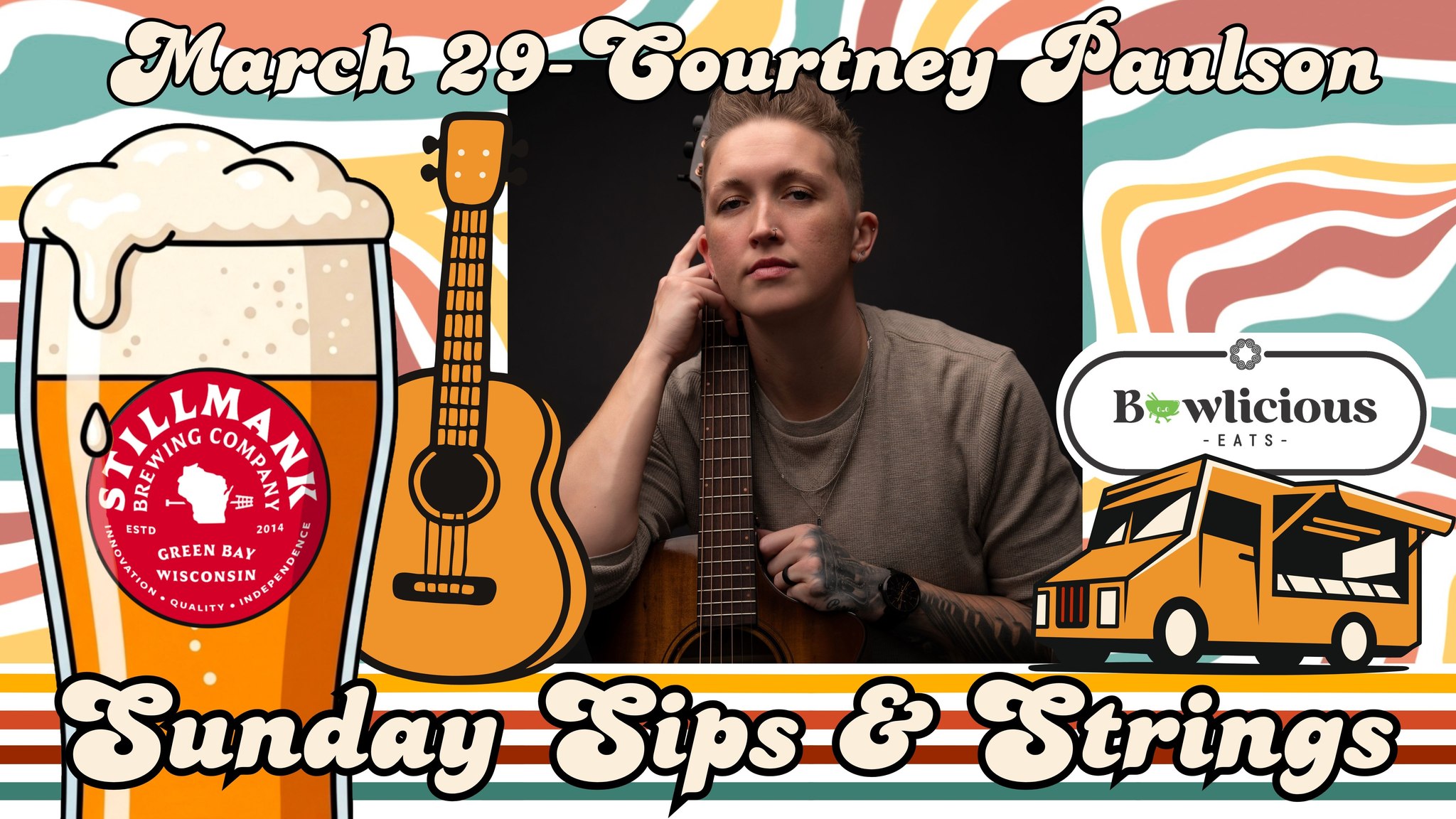 Sunday Sips & Strings: Courtney Paulson & Bowlicious