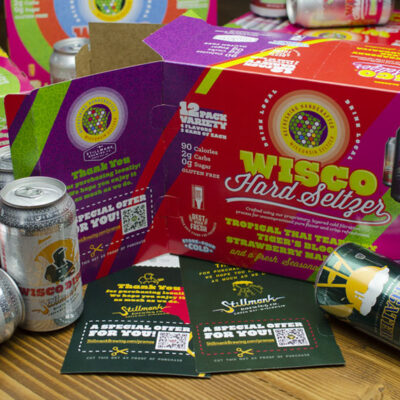 Inside flap location on the 12-pack box